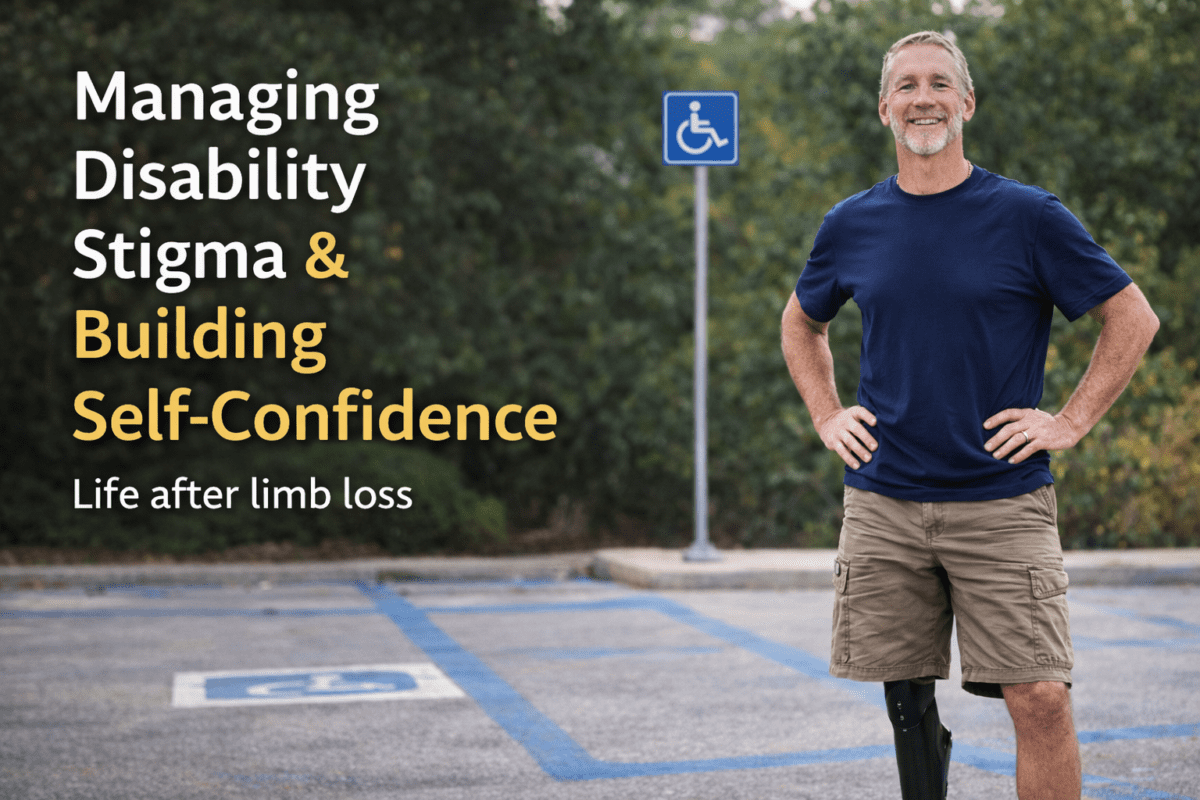 Amputee Aid | How to Manage the “I’m Disabled” Stigma and Rebuild Self-Confidence